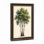 Art mural antique sur toile encadré doré pour le salon, la chambre à coucher, le bureau ou le vestibule - Décoration murale décorative avec bouleau-346254800-346254801