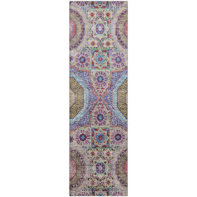 Premium Machine Washable Tara Panels Rug