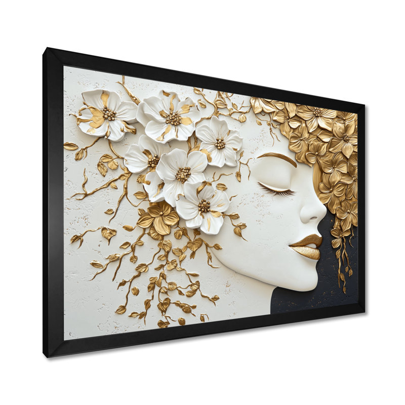 «Whispering Harmony of Asian Art», impression d'art mural japonais, Reproduction encadrée d'une seule photo sans pass, Noir
