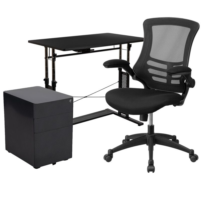 Berezinsky 3 Piece Computer Desk Office Set