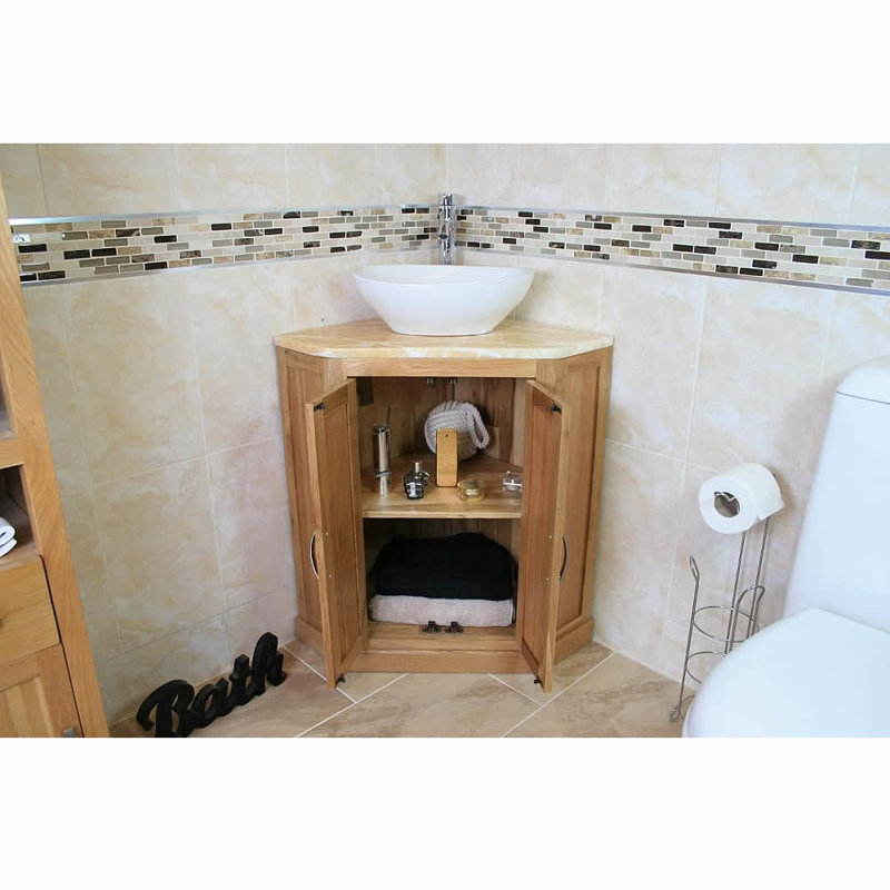 Delosreyes 550mm Single Bathroom Vanity with Vessel Ceramic Basin