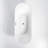 Acrylic Freestanding Tub, Gloss White,  With Chrome Overflow And Pop-Up Drain,