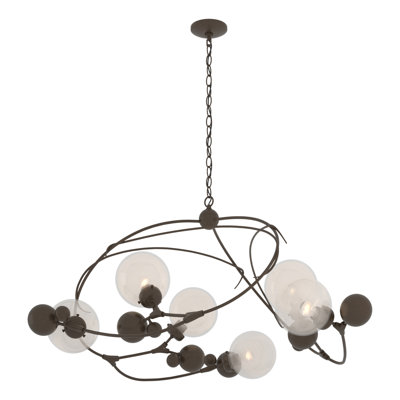 Sprig 6 - Light Unique Geometric Chandelier