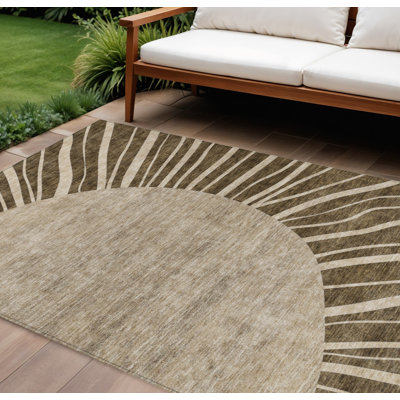 Tapis intérieur lavable abstrait 9 pi x 12 pi