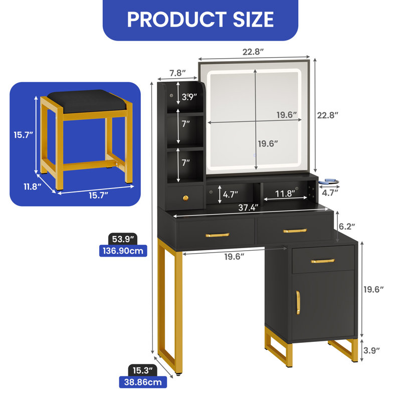 Ionna Vanity, Black