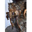 Grande statue impressionnante en bronze faite de Cupidon taille: 32 po x 28 po x H 61 po