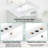 30" Bathroom Vanity With Ceramic Sink,single Bathroom Cabinet With 2 Doors And A Shelf-911170320-911170323