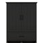 Armoire de rangement haute pour salle de bain avec 2 paniers à linge, armoire de salle de bain en bois avec portes et tiroir, tablettes réglables-371656477