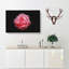 Lone Pink Carnation - Wrapped Canvas-56630456