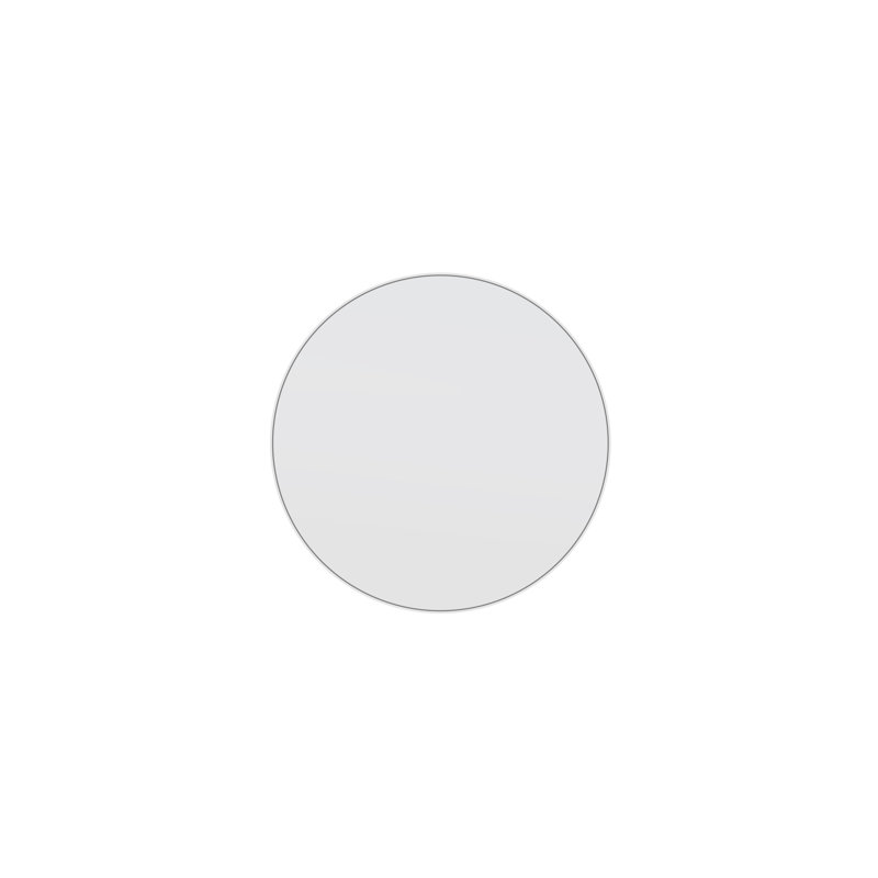 Miroir rond 20 po Leia, Blanc