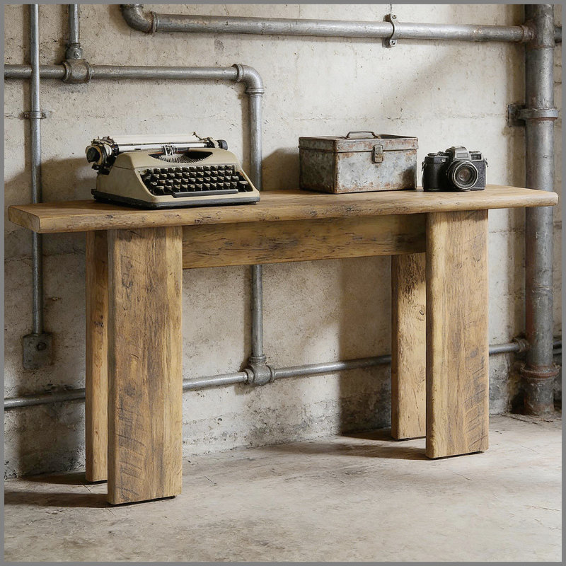 Rustic Style Couch Table,Console Table,Hallway Stand