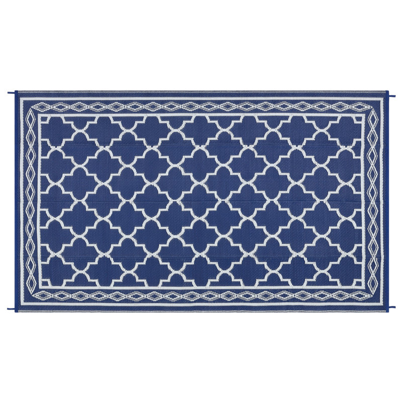 Mobilier d'extérieur imperméable pour dégagement de patio, Bleu, L 240 po x L 120 po