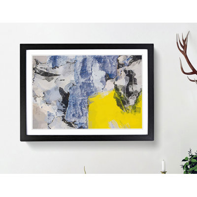 Looking for Something in Abstract - Picture Frame Graphic Art Print