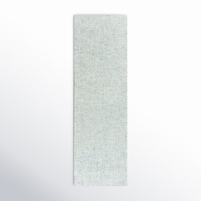 Britley Handmade Tufted Wool Light Blue/Natural Area Rug