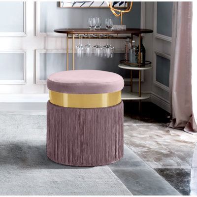 Fuente Velvet Ottoman