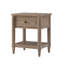 Petite table de chevet fonctionnelle avec rangement