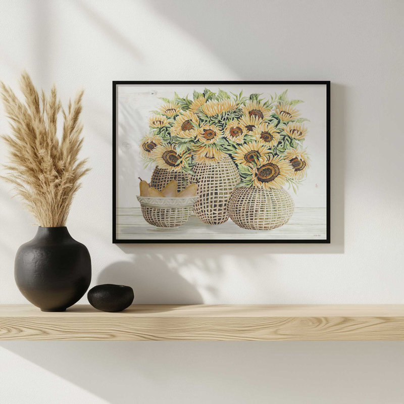 «Bounty of Nature» par Cindy Jacobs, reproduction d'art, Brun, Impression encadrée, L 16 po x H 12 po