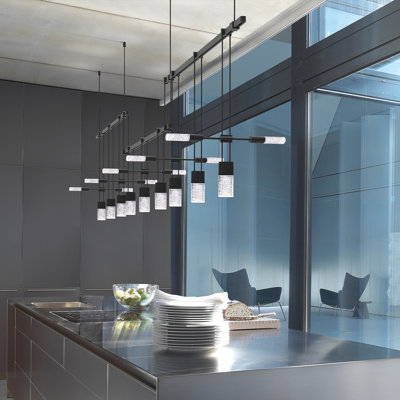 Lustre spoutnik à 19 lumières Suspender®