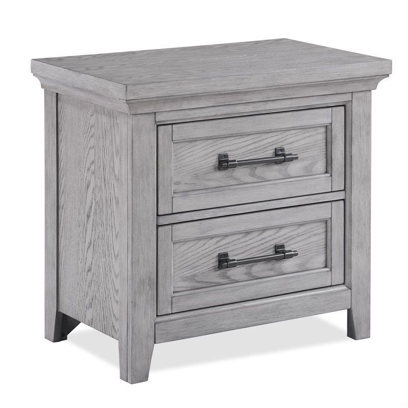 Table de chevet à deux tiroirs 1Pc