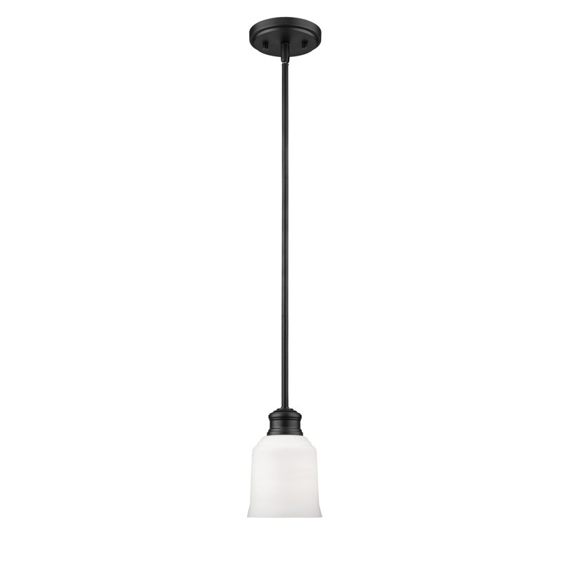 Alayanna 1 - Light Single Pendant, Matte Black