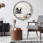 Miroir mural en bois 30,75 "