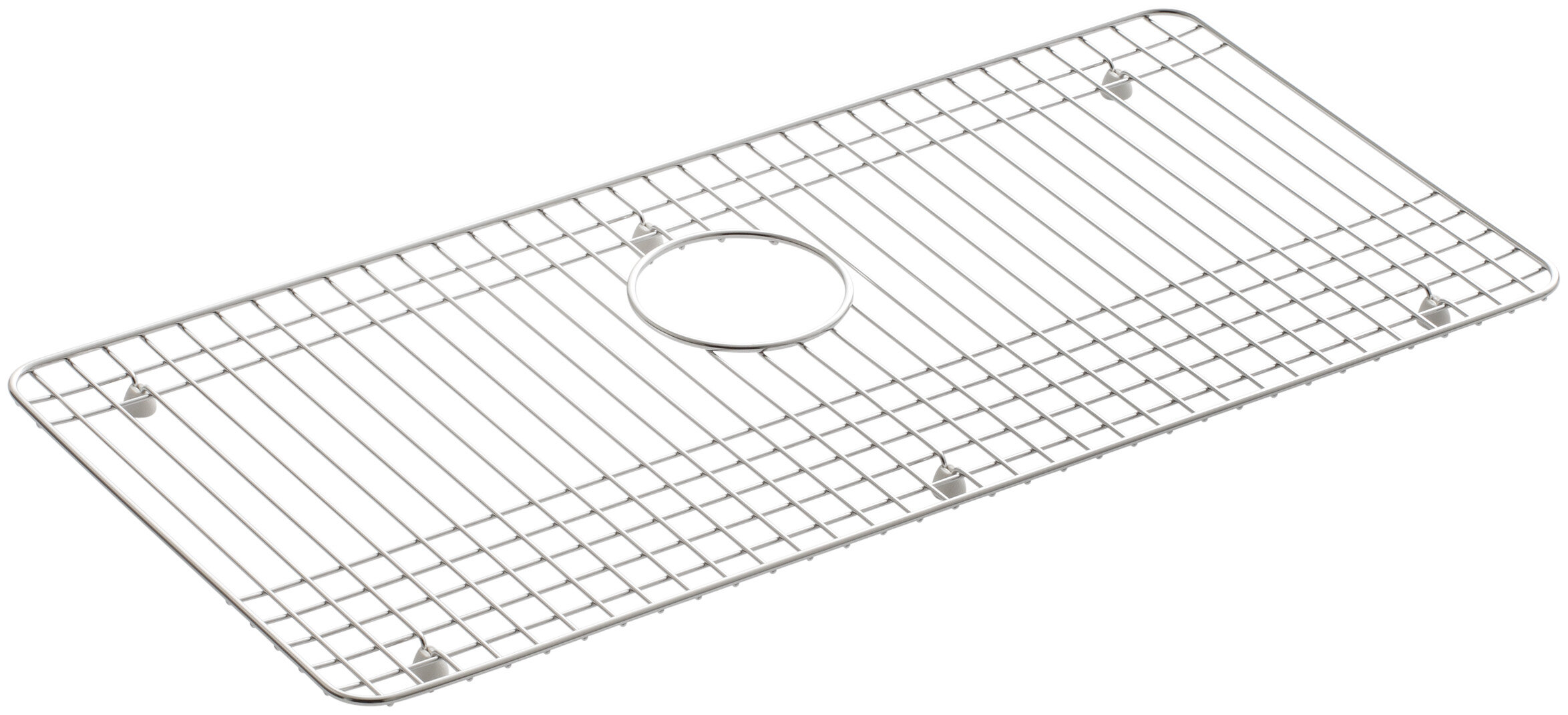 KOHLER Verse Stainless Steel Sink Rack in the Sink Grids & Mats department  at