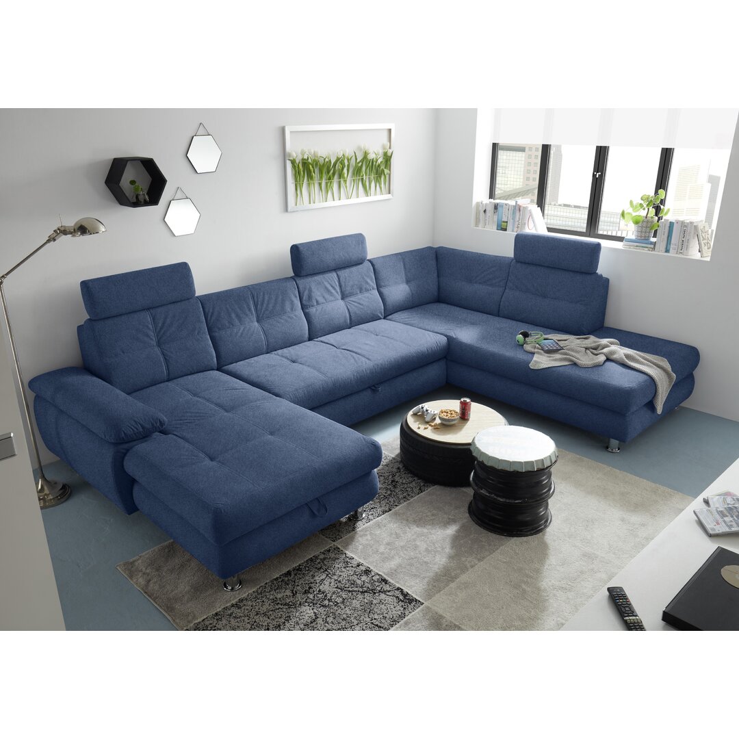 Ecksofa Desborough mit Bettfunktion