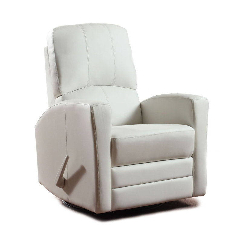 Fauteuil oscillant inclinable Thomas, Blanc