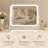 Rectangle LED Bedroom Vanity Mirror, Touch Control, 3 Color Modes, 360° Rotation-168883840