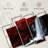 " Red Autumn Waterfall " 4 Piece Art Color Photography Set-874749052