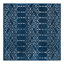 Tapis bleu marine / blanc Lenwood-1782931646