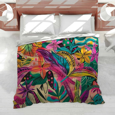 Édredon botanique Leaves Bedding Maximalist