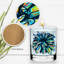 Ensemble de bougies et sous-verres Courtside Market Electric Bloom