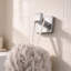 Ensemble de quincaillerie de salle de bain chromée en acier inoxydable 8 pièces-138640191