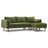 Napa 104.5" Velvet Sectional Sofa-1446005340-1446458017