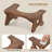 Teak Wood Toilet Stool 7'' Squatting Potty Stool for Adults & Kids Pooping Stool