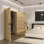 Porte standard à persiennes en bois manufacturé à panneaux-93831335-93831316