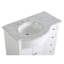 Comptoir de meuble-lavabo simple 38 po