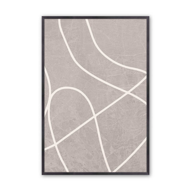 Silent Journey v1, impression, Papier photo encadré zinc vieilli, H 15,25 po x l 12,25 po x P 1,25 po