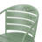 Gunner Oval Metal Folding Bistro Set-1977041644