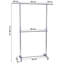 166cm Rolling Clothing Rack-3192862