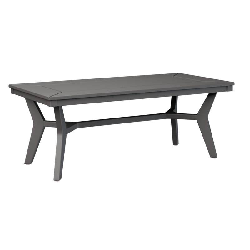 Mayhew Outdoor Coffee Table, Smoke Gray