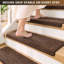 Paquet de 14 tapis d'escalier antidérapants en lin - Protection douce et rembourrée pour les escaliers-531842442