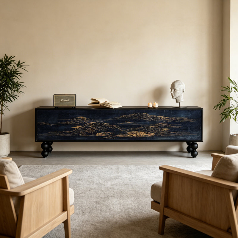 Piedmonte, 23.62"H x 86.61"L x 15.74"W