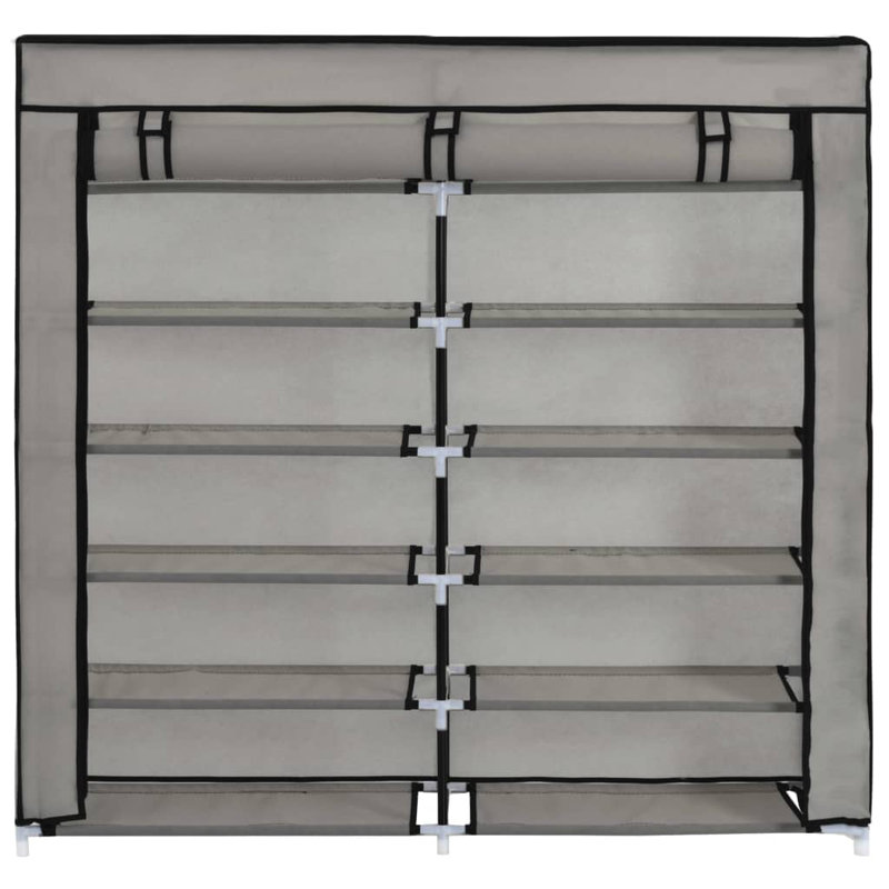 10 Pair Flip Down Shoe Storage