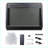 Electric Fireplace Insert, 23 Inch Ultra Thin with Realistic Flame &amp; Crystals, Remote/Timer, Overheating Protection | Vent Free | Tempered Glass+Sheet Metal+Plastic