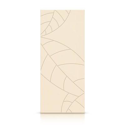 Porte standard à panneaux en bois