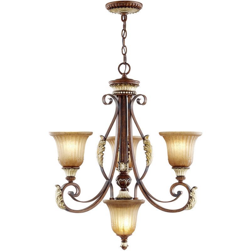 Alborz 4 - Light Bronze Chandelier