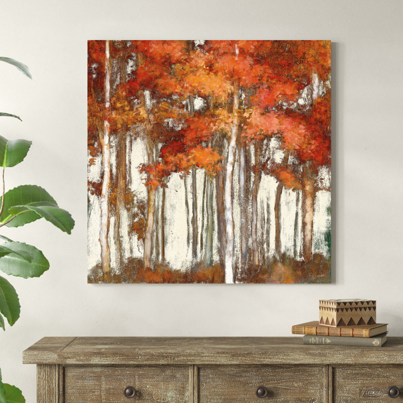 Lumière de la forêt d'Octre, H 36 po x l 36 po x P 1,25 po