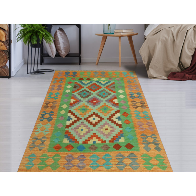 Tapis unique en laine 4 pi 10 po x 6 pi 6 po 2022 Havily